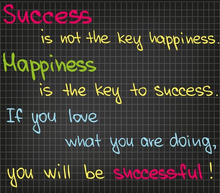 Sketch words of success for business presentationのイラスト素材