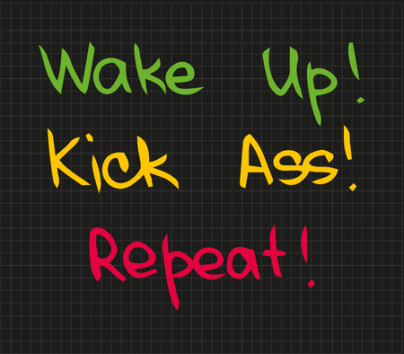 The words of motivation and success for presentationのイラスト素材