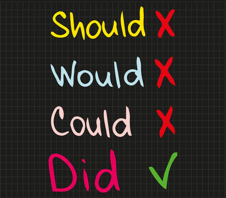 should would could didのイラスト素材