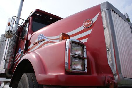 American Circus Truckの写真素材