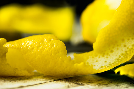 photo for lemon zest yellow closeupの写真素材