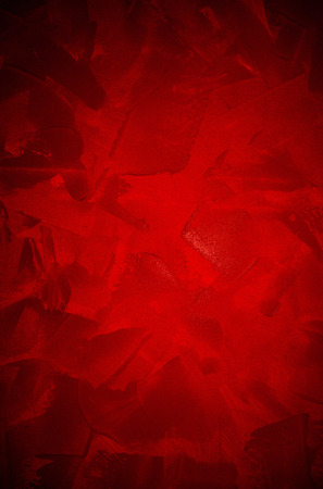 Photo canvas with abstract red paint texture, abstractionの写真素材
