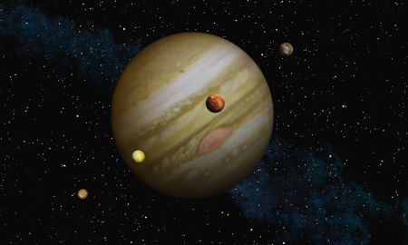 Jupiter with her Moons