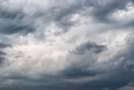 Background of storm clouds before a thunder-stormの写真素材