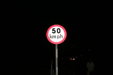speed limitの写真素材