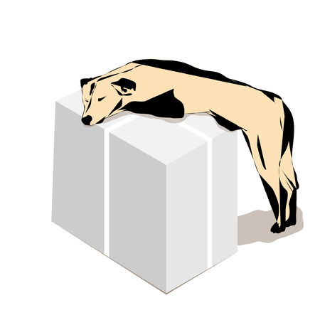 Symbol 2018. Vector illustration of a graphicのイラスト素材