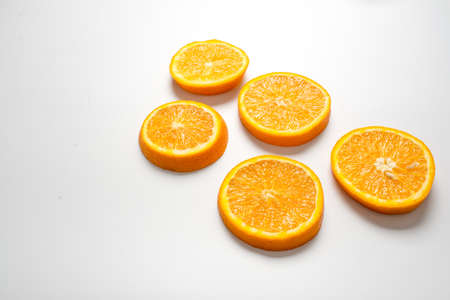 lemon on a white background