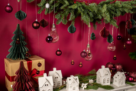 ideas for Christmas holidaysの写真素材