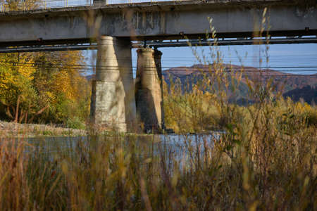: bridge over the river