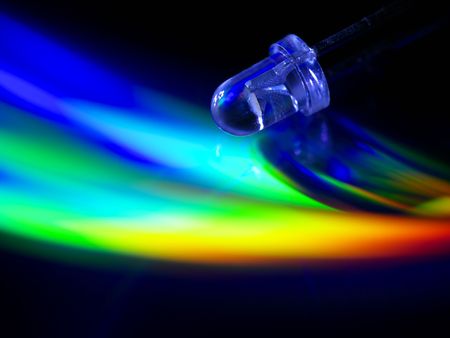 LED abstractionの写真素材