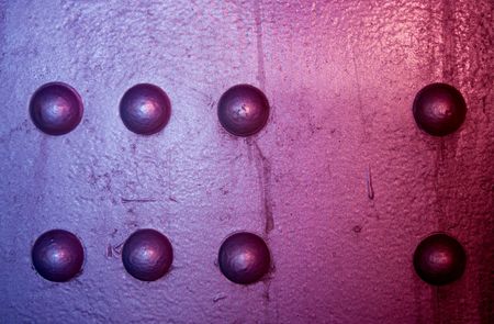 Metal covered with paint, used color filter on flash, no noise - only structure of the surfaceの写真素材