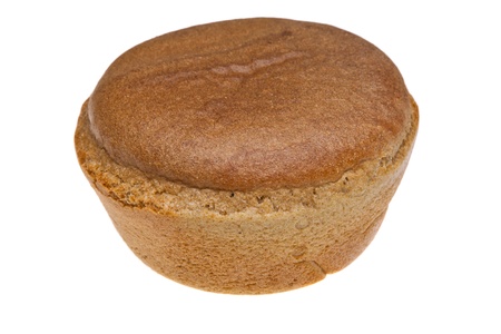 Photo of bread isolated on white backgroundの写真素材