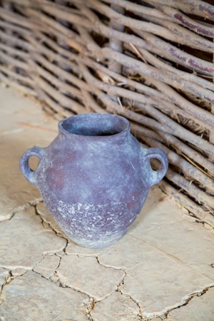 Ancient prehistoric potの写真素材