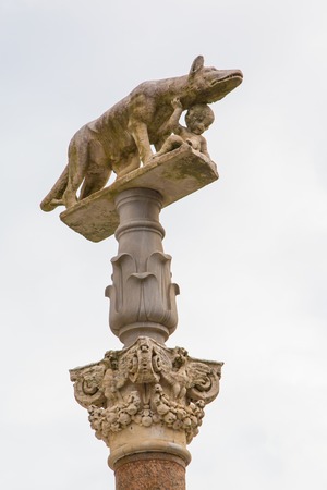 Architectural details of duomo cathedralの写真素材