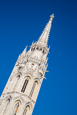 Part of the Matthias Church, Budapestの写真素材