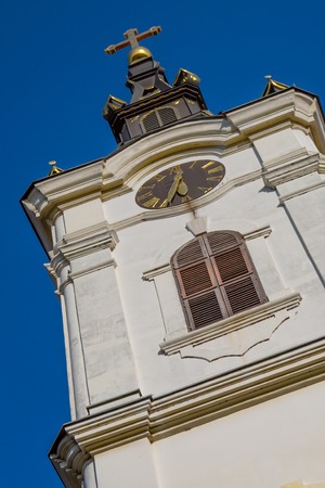 St. Nicholas Church,  in Zemun, Belgrade, Serbiaの写真素材
