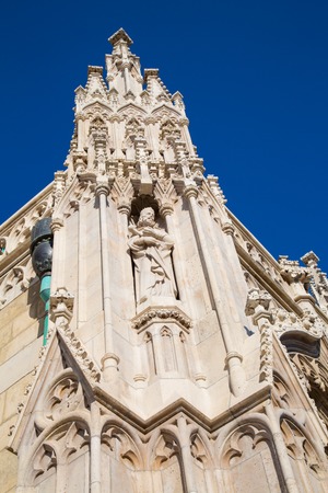 Part of the  Matthias Church in Budapest, Hungaryの写真素材