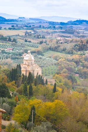 Tuscany panoramic landscapeの写真素材