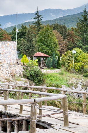 The Bay of the Bones,  Macedoniaの写真素材