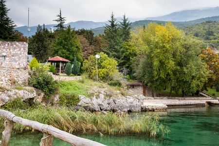 The Bay of the Bones,  Macedoniaの写真素材