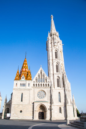 Matthias Church in Budapest, Hungaryの写真素材