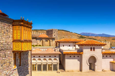 View of the famous Rabat or Rabati fortress in Akhaltsikhe, Georgia