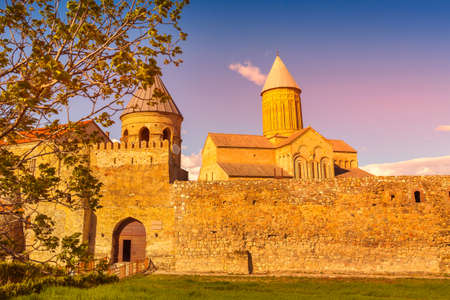 Orthodox Alaverdi Monastery in Kakhetia, Georgiaの写真素材