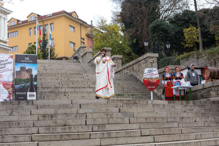 Plovdiv, Bulgaria, Young wine Dionysian processionのeditorial素材