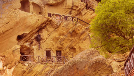 Monastery in Georgia, David Gareja caves