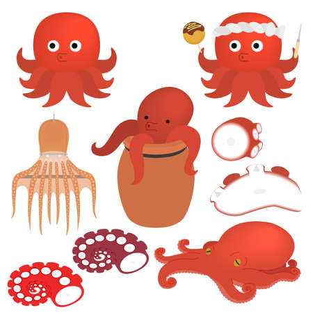 Takoto Illustration Setのイラスト素材