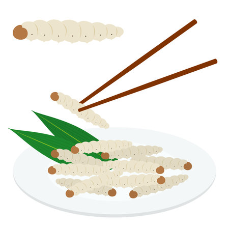 Illustration of Bamboo Wormのイラスト素材