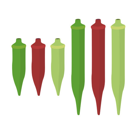 Illustration of okraのイラスト素材