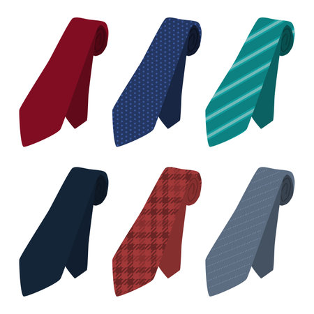 Illustration of a tieのイラスト素材