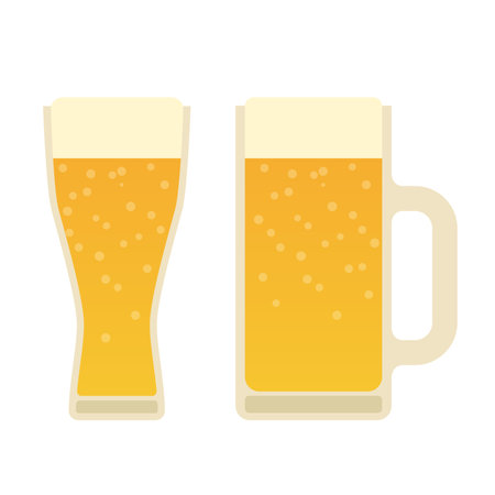 Beer Illustrationのイラスト素材