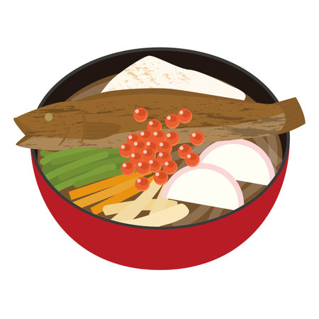 Illustration of Sendai zoniのイラスト素材