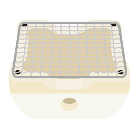 Illustration of the seven wheels on the tableのイラスト素材