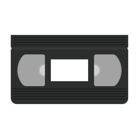 Videotape illustrationのイラスト素材