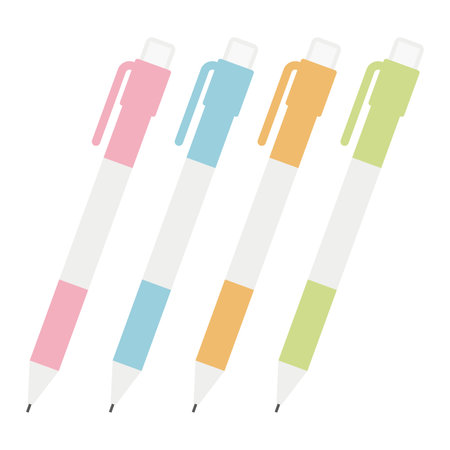 Illustration of a mechanical pencilのイラスト素材