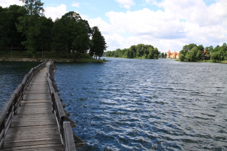 	Trakai Castleの写真素材