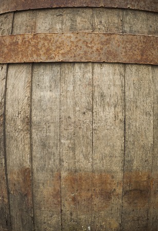 barrel for wine and beer in the basementの写真素材