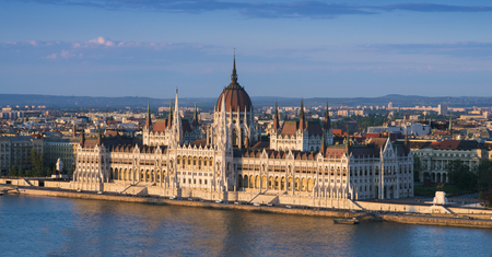 budapest, river, chain, szechenyi, view, magyar, dusk, parliament,の写真素材