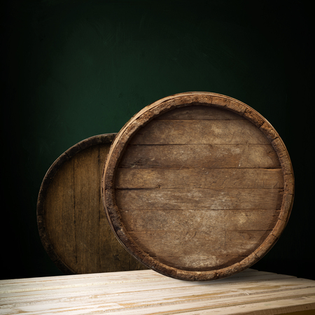 barrel, wall, whiskey, wooden, bar, oak, woodの写真素材
