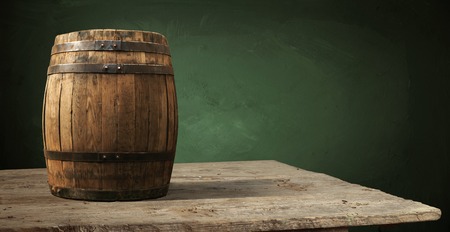 background of barrel, wood, black wooden corkの写真素材
