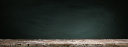 background of worn old table of woodの写真素材
