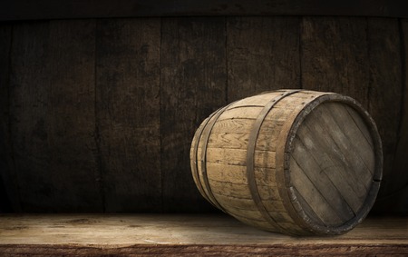 background of barrel shapeの写真素材