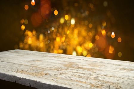 Christmas background with light spots and bokeh