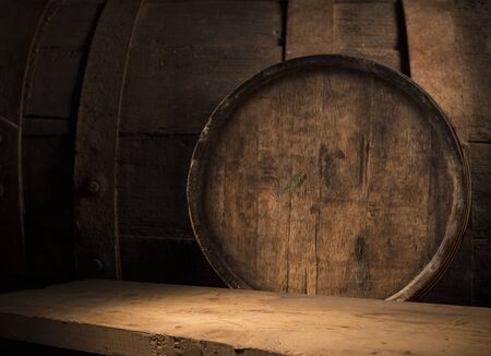 background of barrel shape, free, empty, spaceの写真素材