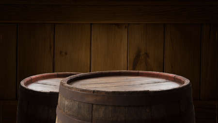 At a winery in Tuscany in the Chianti region for a wine tastingの写真素材