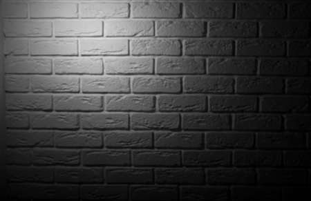 White misty brick wall for background or textureの写真素材