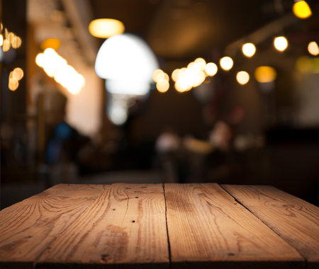 empty table to showcase your product, againstの写真素材